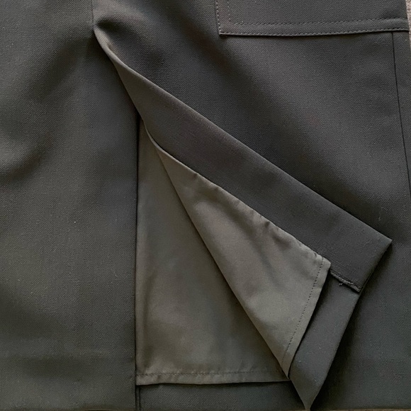 Contemporaine Simons Midi Skirt Dark Green Size 2 - Picture 11 of 13